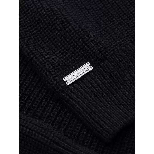  Gât bărbătesc pentru bărbați OMBRE OM-SWTN-0189 NEGRU 