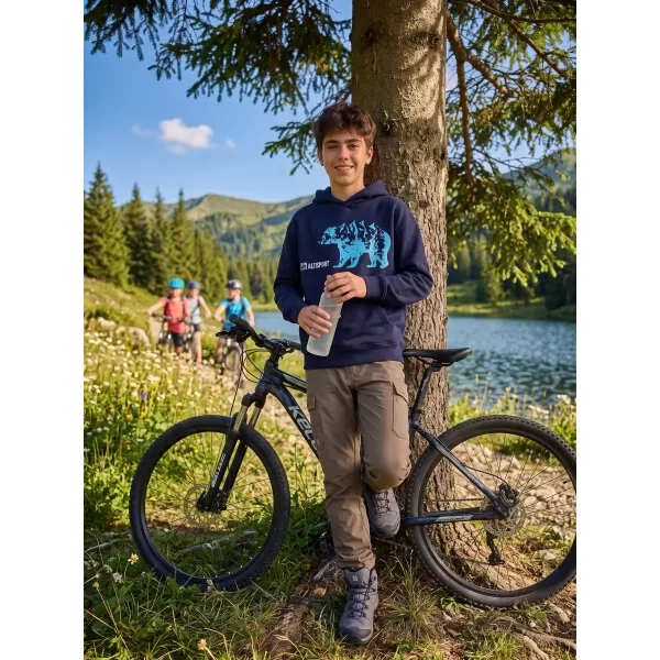  Hanorac pentru copii ALTISPORT ALM193422 ALBASTRU MARIN 