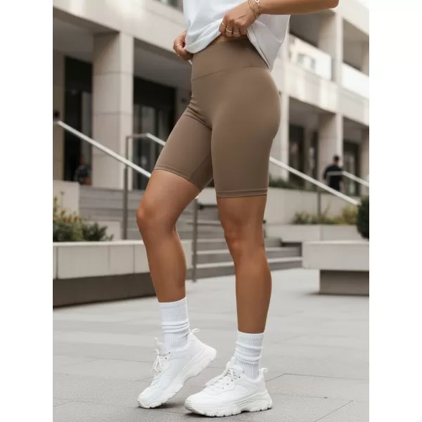  Pantaloni scurți de damă DSTREET SY0566 CARAMEL 