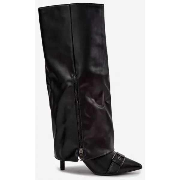  Cizme de dama BOTO 9386 NEGRU 