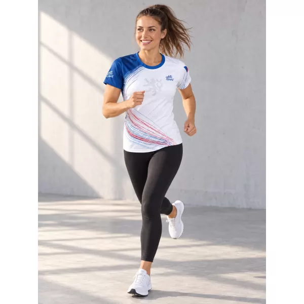  Tricou funcțional premium pentru femei ALTISPORT VOJ/ALW132TR01 ALB 