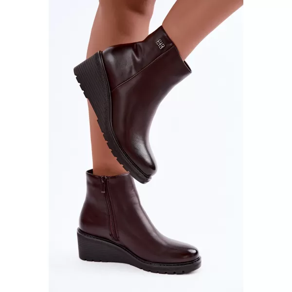  Botine de dama BOTO RMR2510-2 CIOCOLATĂ 