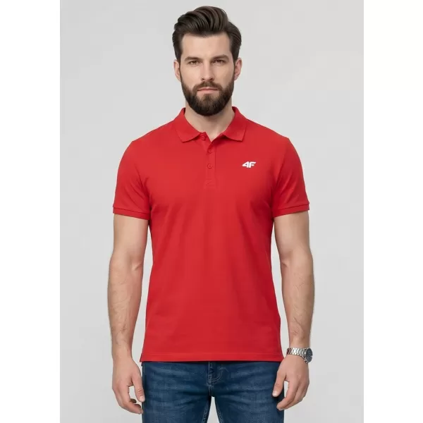  Tricou pentru bărbați cu guler 4F WMM00TPTSM0771 ED 