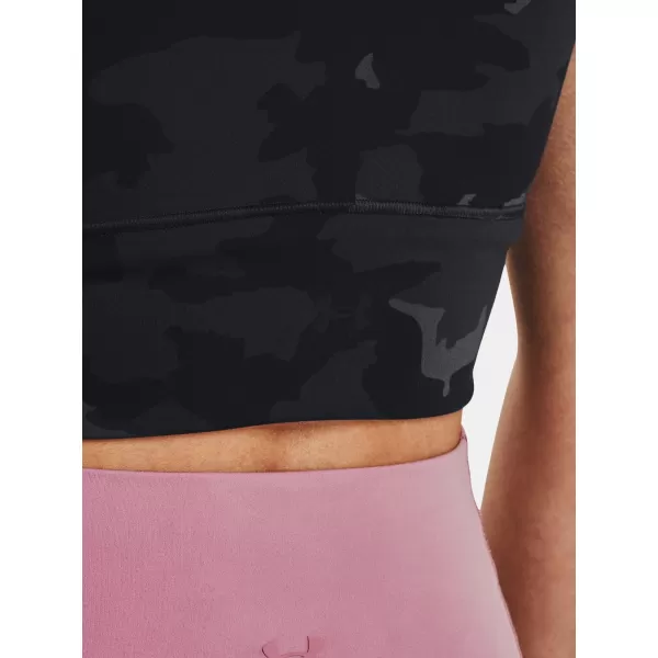  Maieu de damă UNDER ARMOUR MERIDIAN FITTED CROPTANKPRNT 1380983-021 NEGRU 