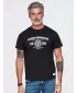 Tricou pentru bărbați OMBRE OM-TSPT-0297 NEGRU