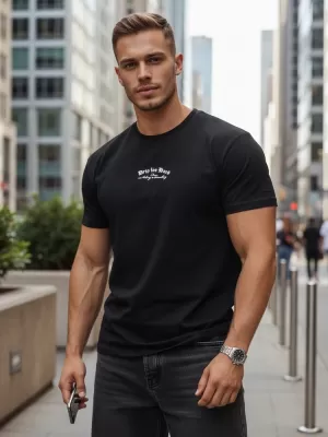 Tricou pentru bărbați DSTREET RX5435 NEGRU