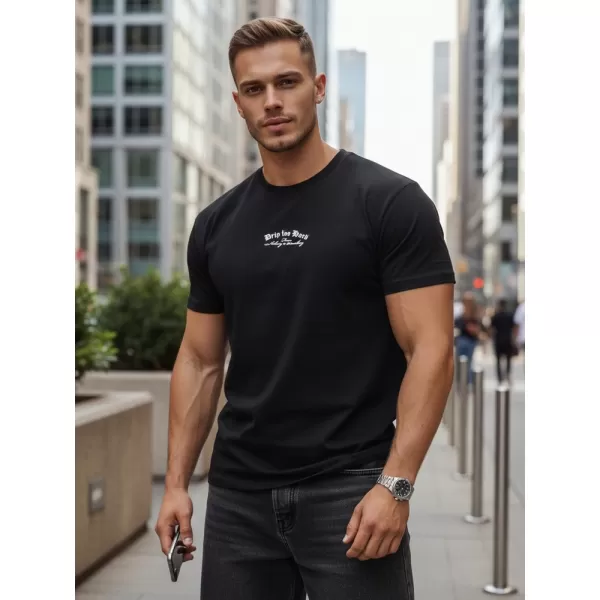  Tricou pentru bărbați DSTREET RX5435 NEGRU 