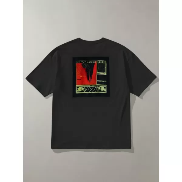  Tricou pentru bărbați DSTREET RX5304 NEGRU 