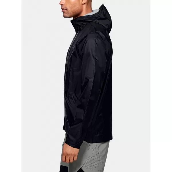  Jachetă pentru bărbați UNDER ARMOUR CLOUDBURST STORM SHELL 1350950-001 NEGRU 