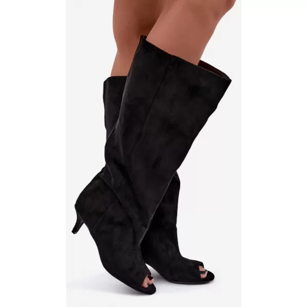  Cizme de dama BOTO 7777 NEGRU 
