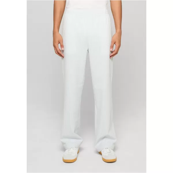  Pantaloni pentru bărbați URBAN CLASSICS TB8418-22394 CONGELA ALBASTRU/ALB 