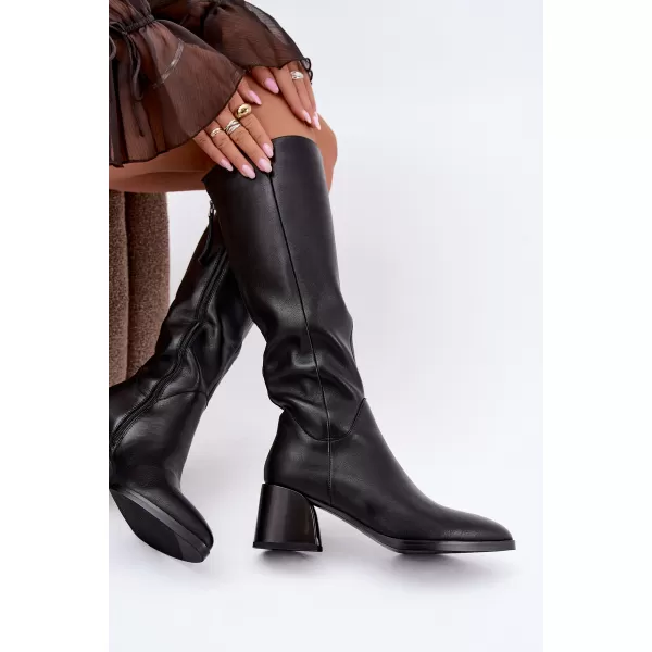  Cizme de dama D&A JC62-1069 NEGRU 