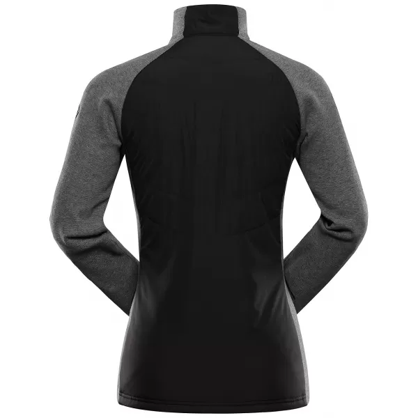  Hanorac de dama ALPINE PRO JORWA 2 NEGRU 