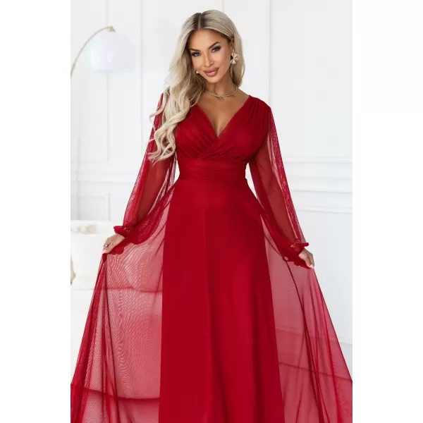  Rochie NUMOCO NERISSA 684-1 VISINIU DESCHIS 