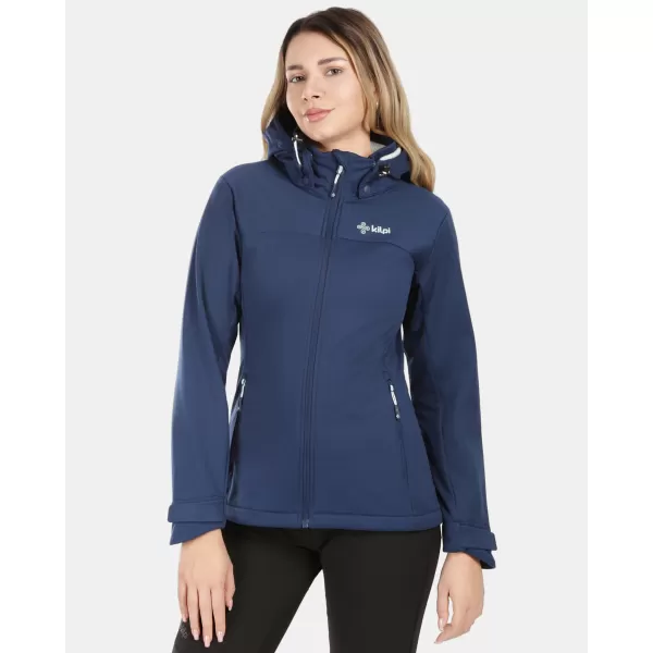  Jachetă softshell pentru femei KILPI ONTAVIA-W 1L0113KI ALBASTRU ÎNCHIS 