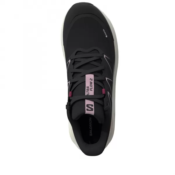  Pantofi de dama SALOMON ULTRA FLOW 2 GORE-TEX L49299500 NEGRU/ROZ ZORI/GHEATA DE VANILIE 