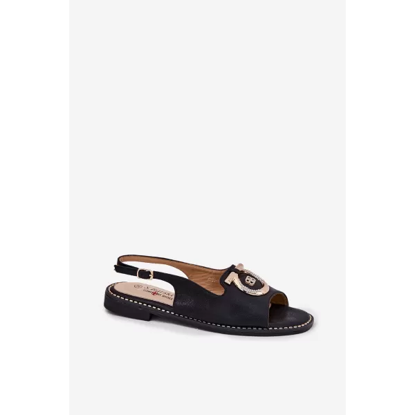  Sandale de dama S.BARSKI KV51-003 NEGRU 