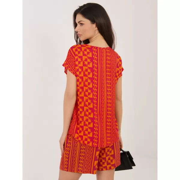  Tricou de damă SUBLEVEL D73771AG10978AA PORTOCALE 