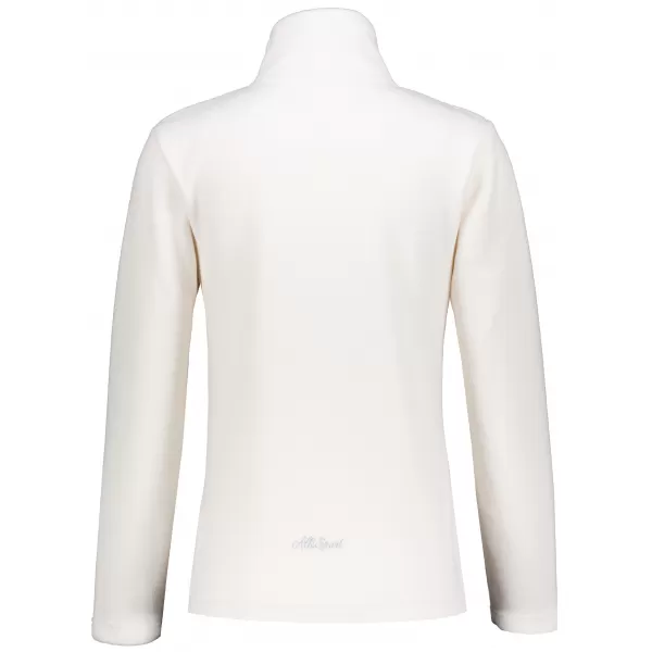  Hanorac de damă din fleece ALTISPORT ILKI ALB 