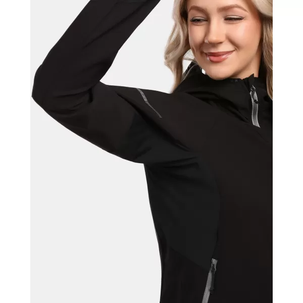  Jachetă softshell pentru femei KILPI BALEO-W 1L0114KI NEGRU 
