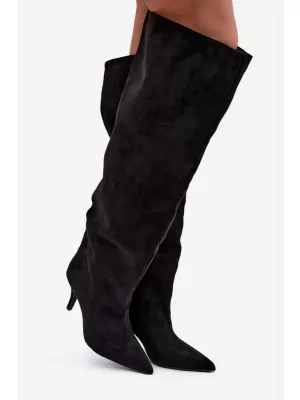 Cizme de dama BOTO 2571A NEGRU