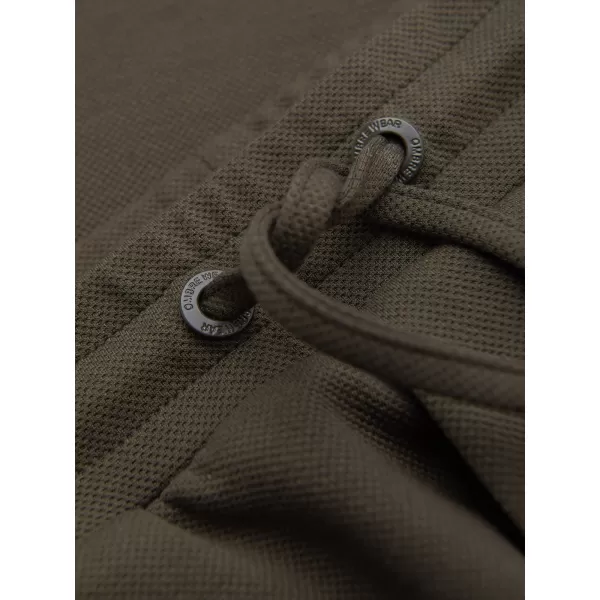  Pantaloni scurți pentru bărbați OMBRE OM-SRCS-0206 VERDE MĂSLINIU 