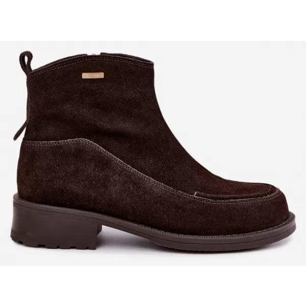  Botine de dama BIG STAR SHOES UU274602 UMBRE MARO/BEJ 