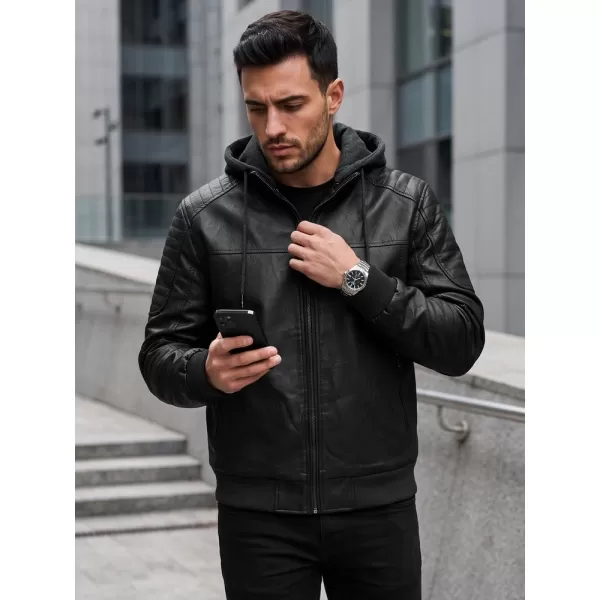  Jachetă pentru bărbați DSTREET TX5141 NEGRU 
