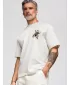Tricou pentru bărbați OMBRE OM-TSCT-0277 APROAPE ALB