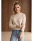 Pulover de dama DSTREET MY2675 BEJ