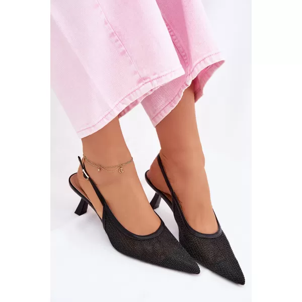  Sandale de dama BOTO QQ-213 NEGRU 