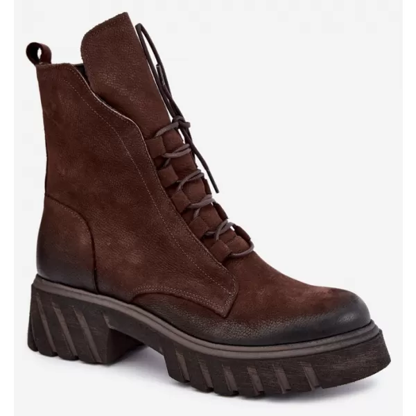  Pantofi de dama ZAZOO 1850 CIOCOLATĂ 