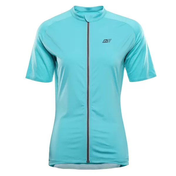  Tricou de ciclism pentru femei ALPINE PRO SAGENA 2 CURACAO 