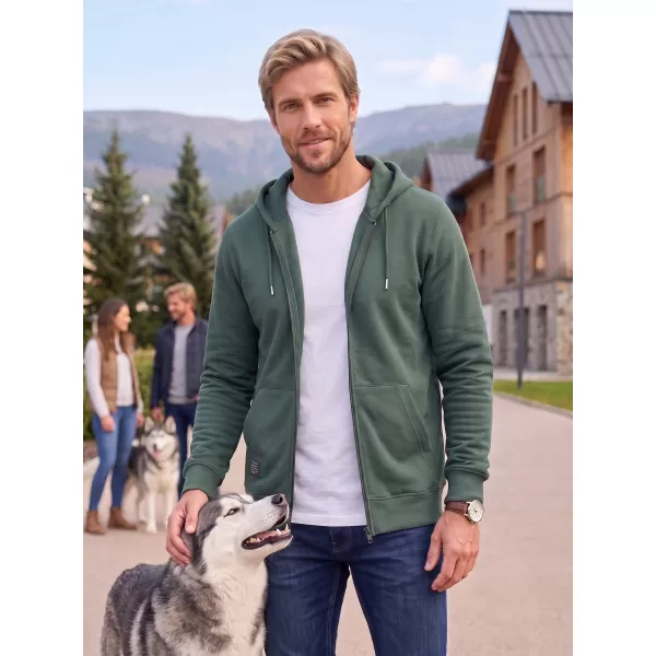  Hanorac pentru bărbați ALTISPORT NP/ALMST45001 VERDE STICLA 