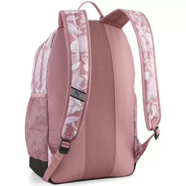  Rucsac PUMA ACADEMY AOP BACKPACK 09115028 LEMN DE TRANDAFIR ÎNTUNECAT/FLORAL AOP 