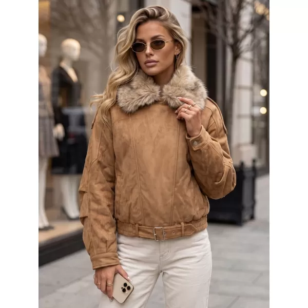  Geaca de dama DSTREET TY5702 CARAMEL 