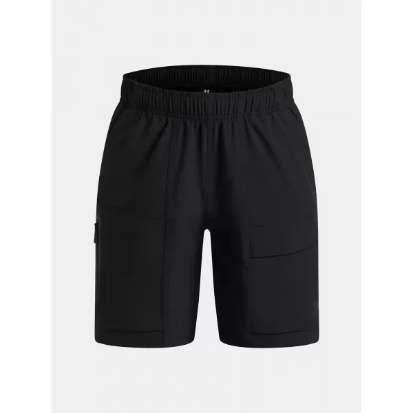  Pantaloni scurți pentru băieți UNDER ARMOUR UA B UNSTOPPABLE WOVEN SHORT 6009307-001 NEGRU 