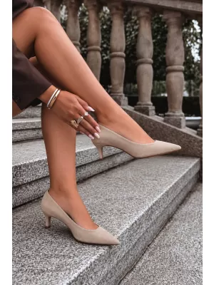 Pompe de dama BOTO LL-410 BEIGE