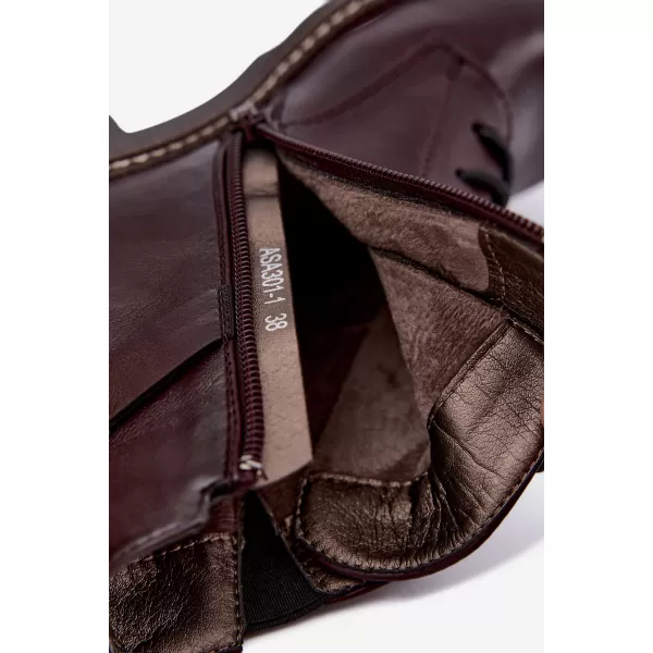  Pantofi de dama BOTO ASA301-1 BURGUNDIA 