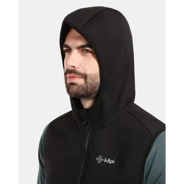  Vestă softshell pentru bărbați KILPI ENIA-M 1M0114KI NEGRU 