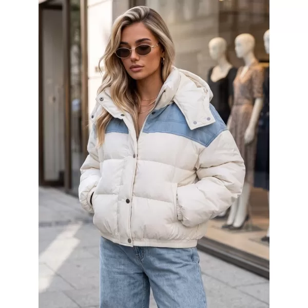  Geaca de dama DSTREET TY6086 ECRU 