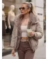 Geaca de dama DSTREET TY6009 CARAMEL