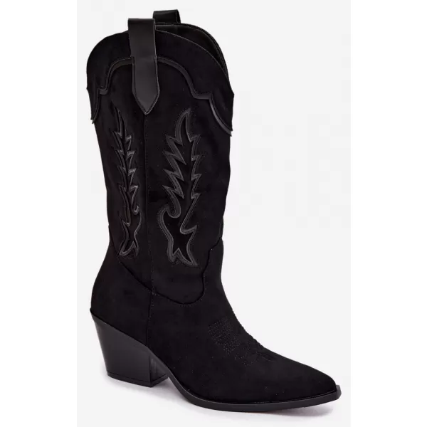  Cizme de dama BOTO 2586A NEGRU 