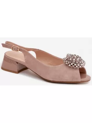 Sandale de dama D&A 41955-19 BEJ