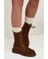 Pantofi de dama BIG STAR SHOES UU274611 MARO/BEJ