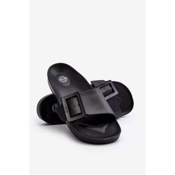  Papuci de damă BIG STAR SHOES FF274A389 NEGRU 