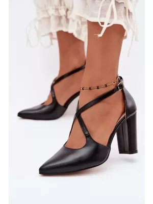 Pompe de dama ZAZOO 1053 NEGRU
