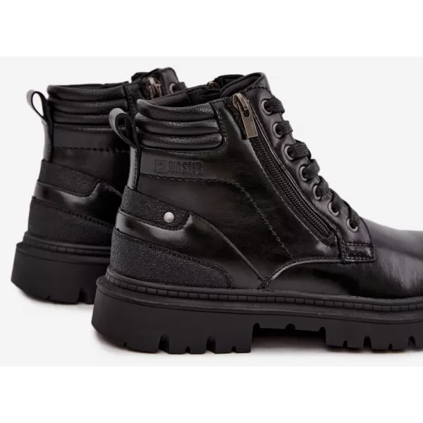  Botine pentru bărbați BIG STAR SHOES UU174242 NEGRU 