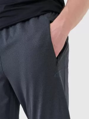 Pantaloni pentru bărbați 4F WMM00TFTRM1067 MELANGE ANTRACIT