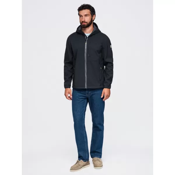  Jachetă softshell pentru bărbați OMBRE OM-JANP-0292 NEGRU 
